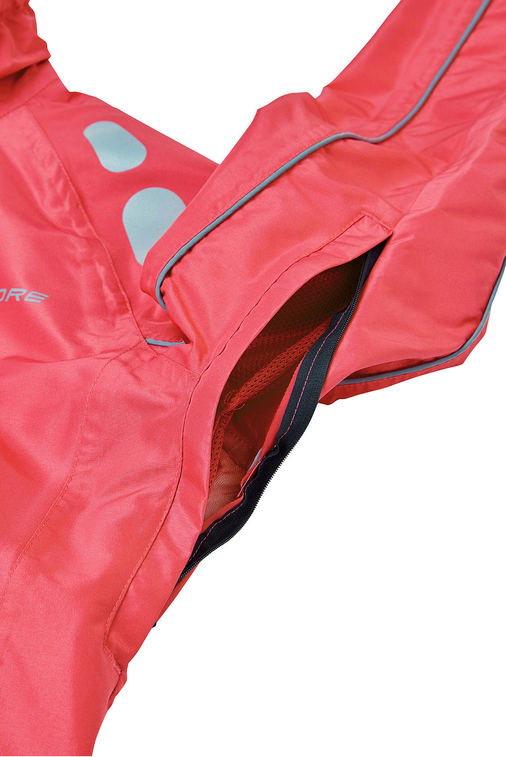 Ettore Night Eagle Ladies Waterproof Breathable High Visibility Pink Cycling Jacket