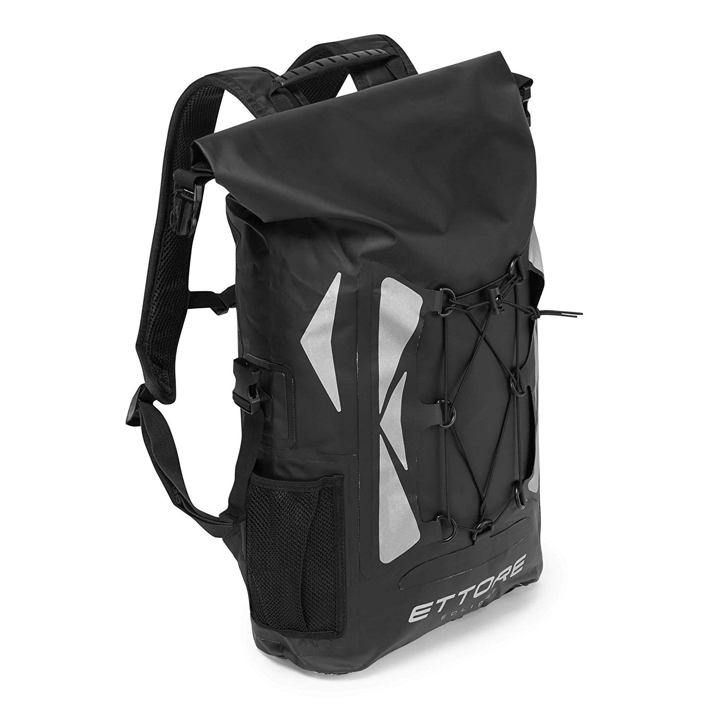 Ettore Eclipse Cycling Rucksack 100% Waterproof Dry Bag 30L Black