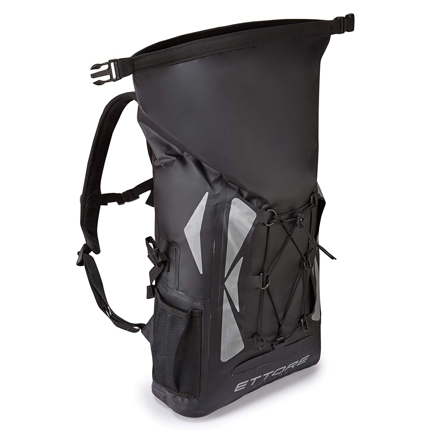 Ettore Eclipse Cycling Rucksack 100% Waterproof Dry Bag 30L Black