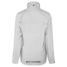 Load image into Gallery viewer, Ettore Night Glow Ladies Waterproof Breathable High Visibility Reflective Silver Cycling Jacket
