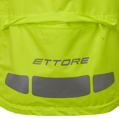 Ettore Waterproof Cycling Jacket Breathable High Visibility - Night Eagle Evo - Mens