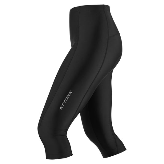 Ettore Dart Ladies 3/4 Length Gel Padded Cycling Shorts