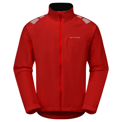 Ettore Waterproof Cycling Jacket Breathable High Visibility - Night Eagle Evo - Mens