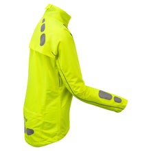 Load image into Gallery viewer, Ettore Night Eagle Ladies Waterproof Breathable High Visibility Yellow Cycling Jacket
