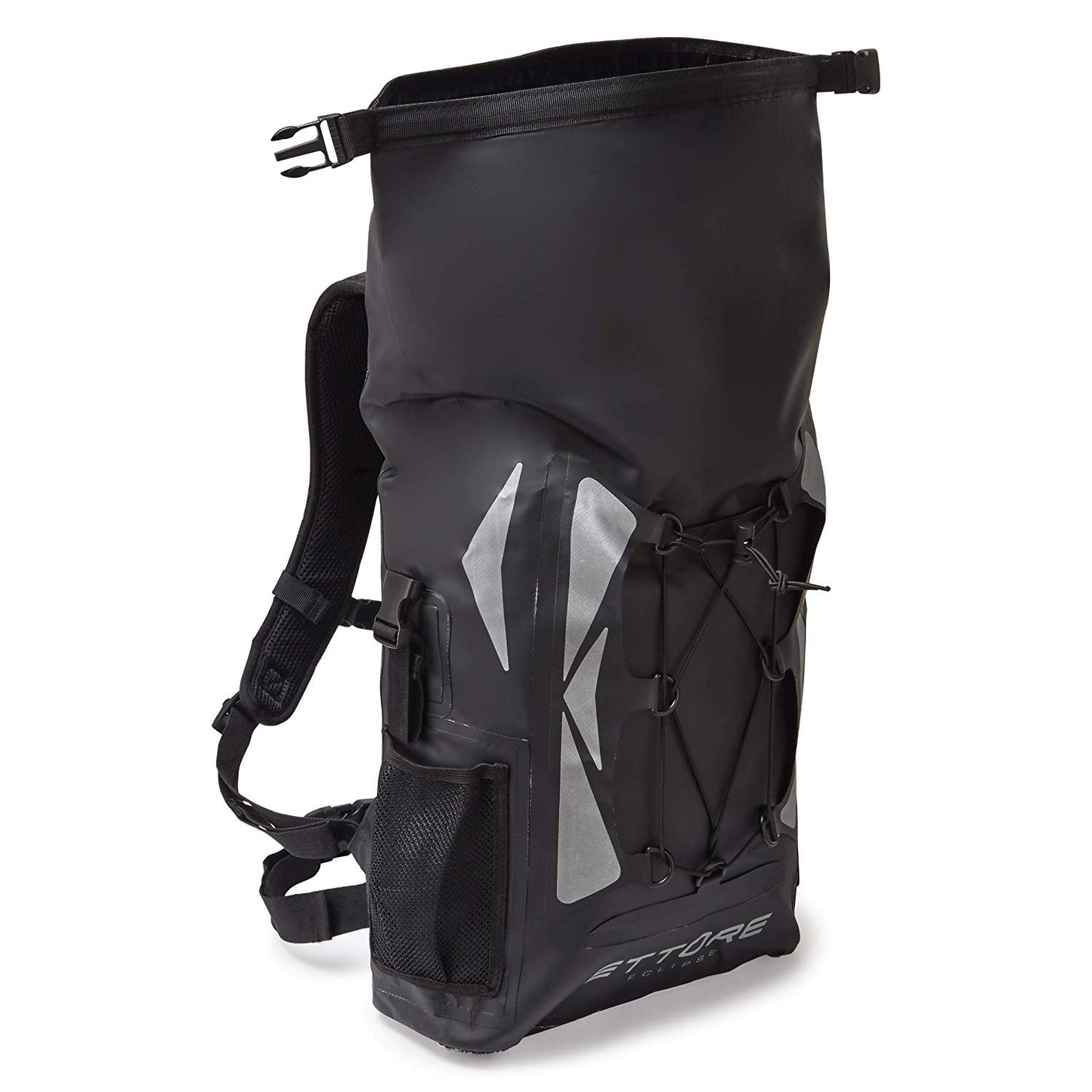 Ettore Eclipse Cycling Rucksack 100% Waterproof Dry Bag 30L Black