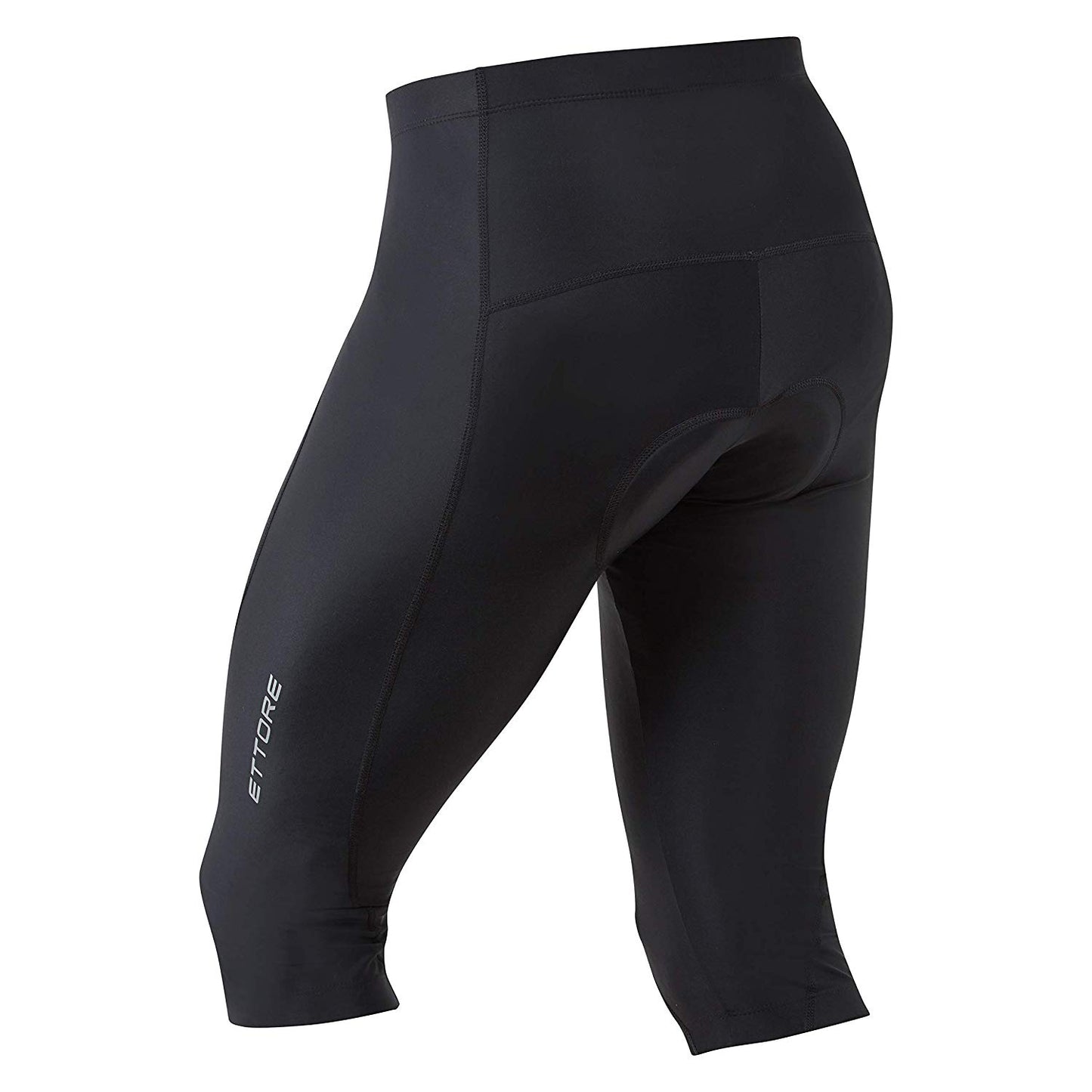Ettore Dart Mens Gel Padded Cycling Shorts 3/4 Length